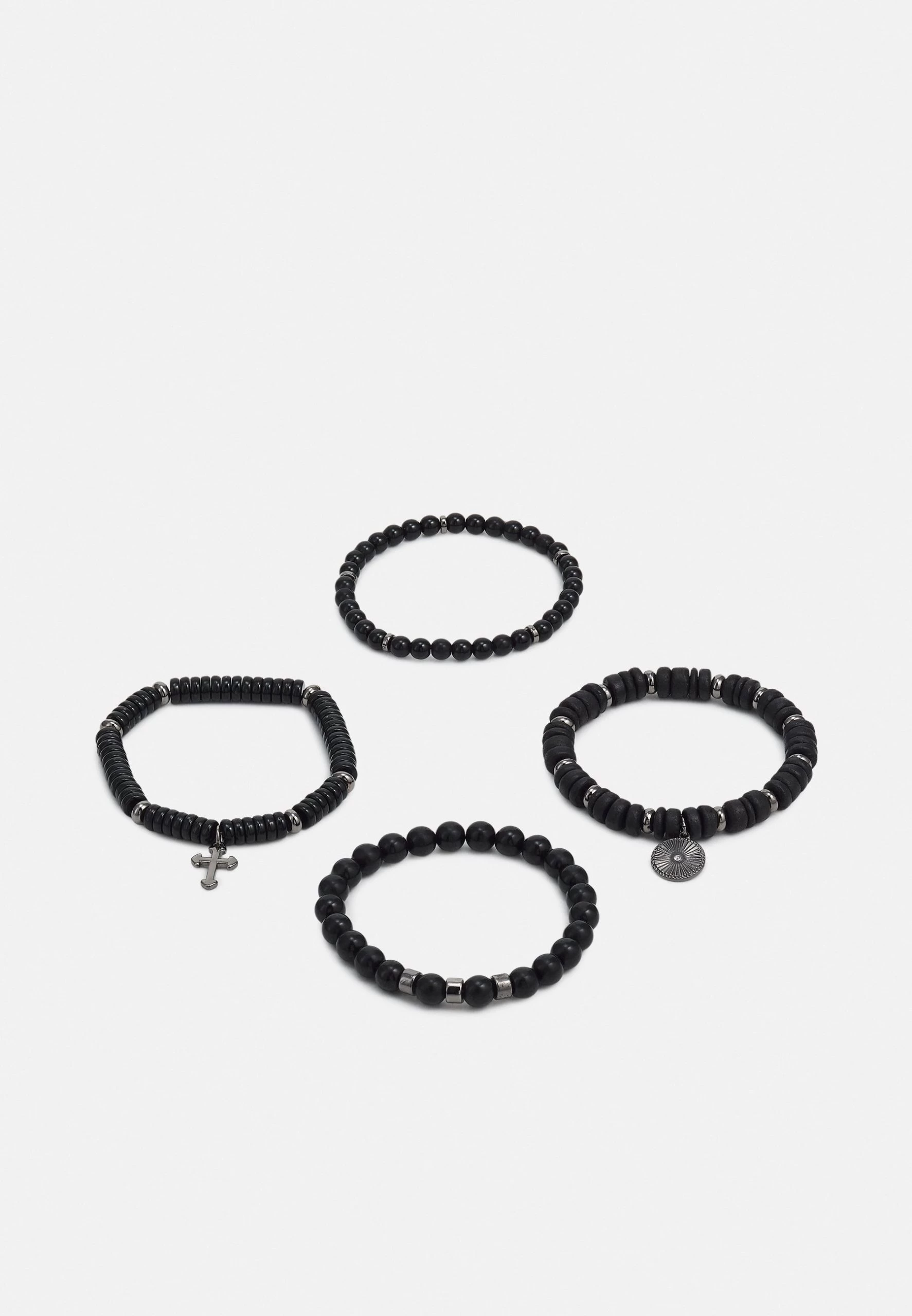 Pier One 4 Pack - Bracelet - Black 3 Pier One 4 Pack - Bracelet - Black