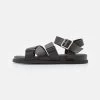 Pier One Unisex - Sandales - Black