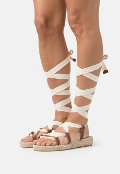 Pier One Leather - Sandales Ă Plateforme - 003 - Off-White