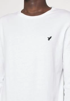 Pier One 3 Pack Unisex - T-Shirt À Manches Longues - White/Dark Blue/Bordeaux -Pier One Boutique 1b2ede20e58f406e95e3473a02af3d18