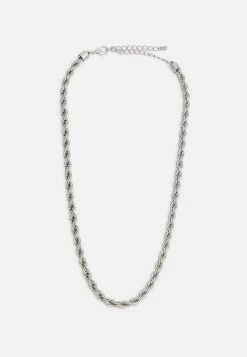 Pier One Set - Collier - Silver-Coloured/Black -Pier One Boutique 1d997cc14a2745d7b22ce0ae3eb33e16