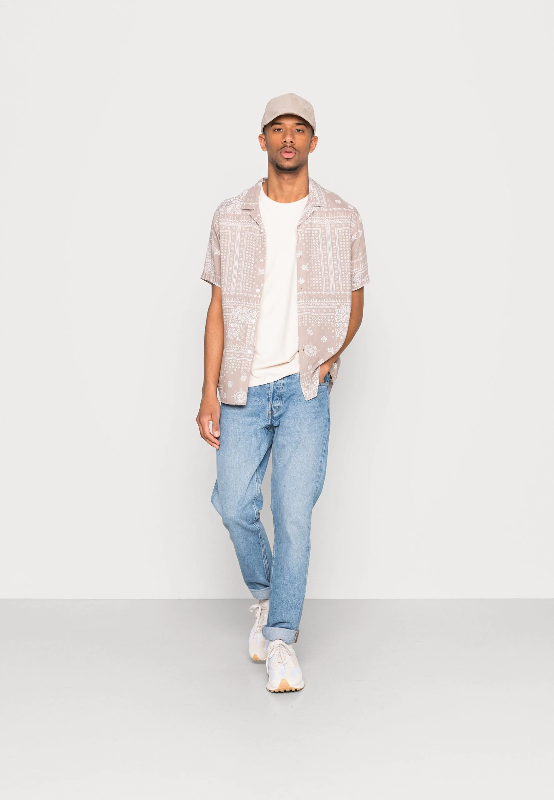 Pier One Unisex - Chemise - Beige 4 Pier One Unisex - Chemise - Beige – Image 2