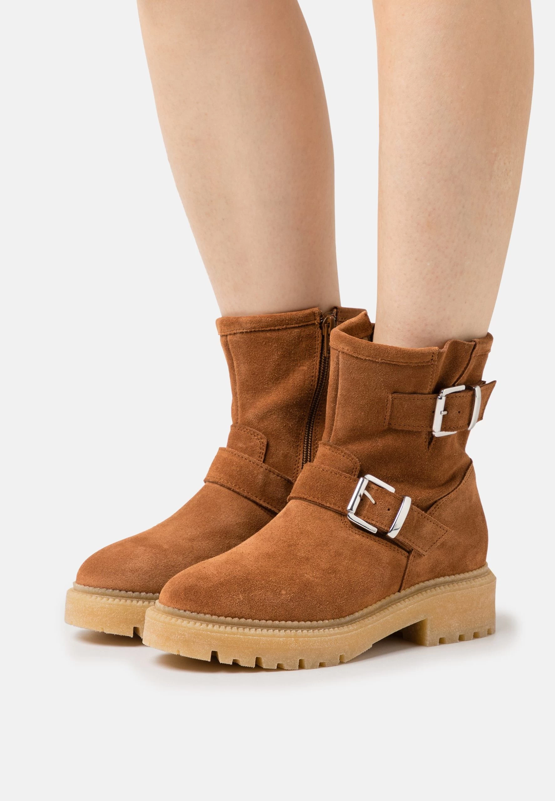 Pier One Leather - Santiags - Cognac