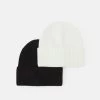 Pier One Unisex 2 Pack - Bonnet - Black/White -Pier One Boutique 3438c06e1017443697708f8ef05e8da1