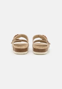 Pier One Leather - Mules - Beige -Pier One Boutique 5360c7abaa9e4ffeb91d653059a98728