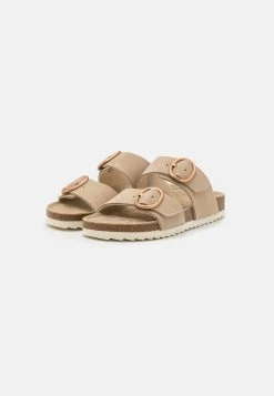 Pier One Leather - Mules - Beige -Pier One Boutique 5e6f22e4ce4b4fad8910aecdf2f52ef9
