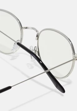 Pier One Unisex - Lunettes Anti-Lumière Bleue - Silver -Pier One Boutique 5edc8beb1dca4a4b9af1f8b19c67c501