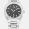 Pier One Montre - Silver- Coloured/Black -Pier One Boutique 70323cd516554b929cf307d81bd8e12a