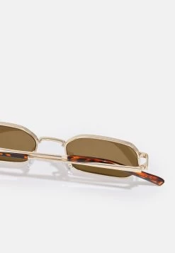 Pier One Unisex - Lunettes De Soleil - Gold-Coloured/Brown -Pier One Boutique 88ece7c2c5c74552a2c0b69534730993