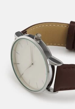 Pier One Montre - Brown/Silvercoloured -Pier One Boutique 8d219c56f0834fbdb3eb2636f480c050