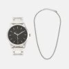 Pier One Set - Montre - Silver-Coloured -Pier One Boutique 92dce19b2b1e43a6b38db40b0bf2c443