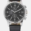 Pier One Unisex - Montre À Aiguilles - Black/Silver-Coloured -Pier One Boutique 9379b715100c42328c80c626f540dc05