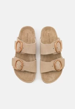 Pier One Leather - Mules - Beige -Pier One Boutique 9b43ae7f6ea84e8787fe1a5129e1ca00