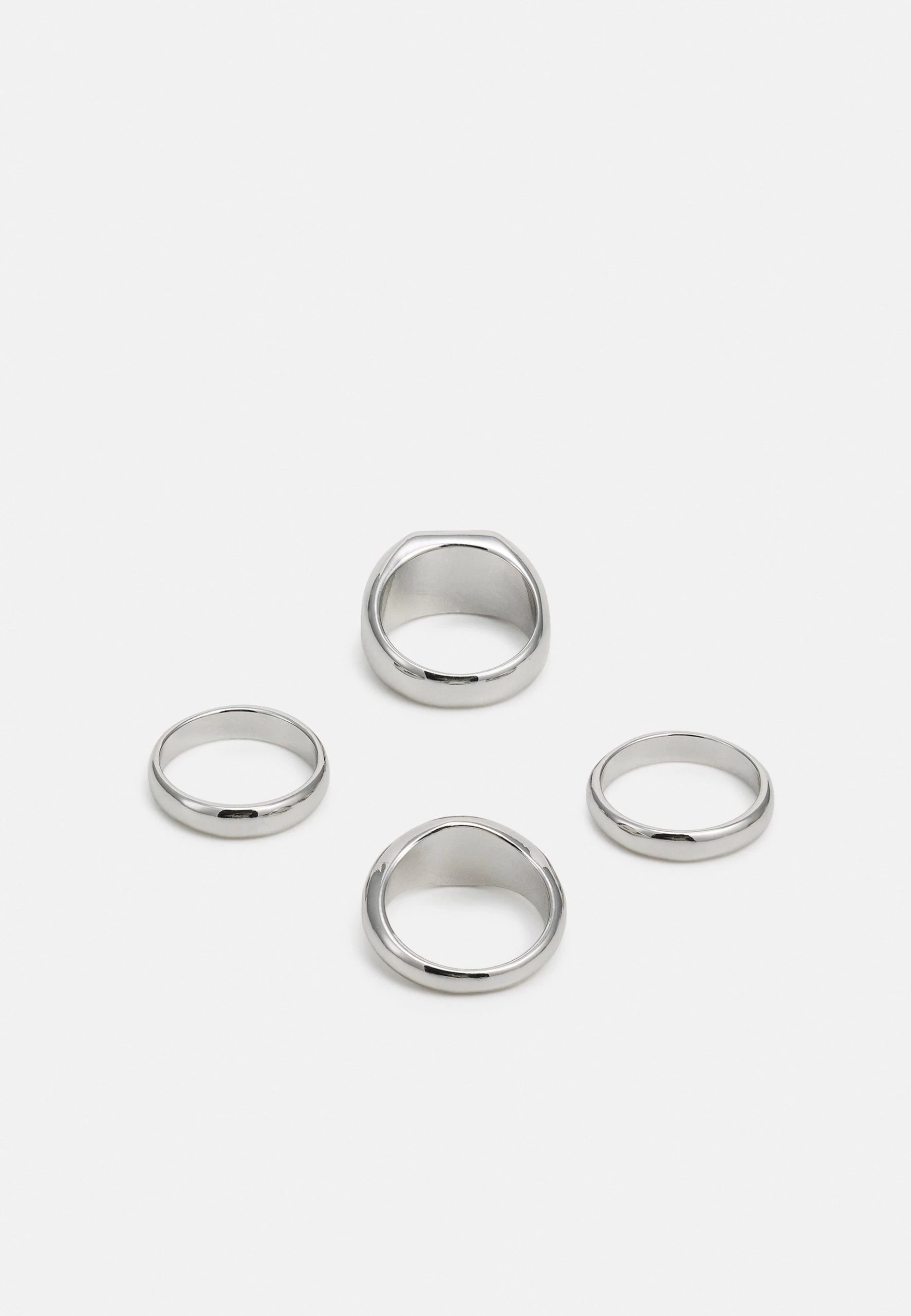 Pier One 4 Pack - Bague - Silver-Coloured 4 Pier One 4 Pack - Bague - Silver-Coloured – Image 2