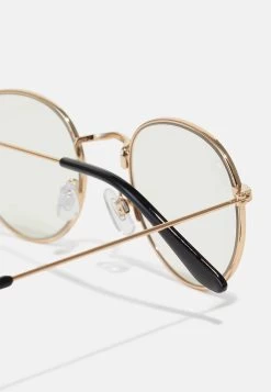 Pier One Unisex - Lunettes Anti-Lumière Bleue - Gold- Coloured -Pier One Boutique ac78d7d3c1554ff8bf47378090da46c3