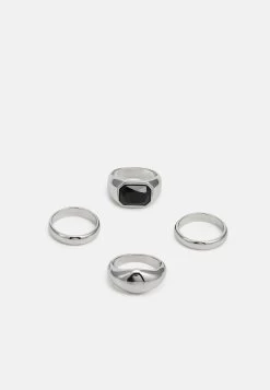 Pier One 4 Pack - Bague - Silver-Coloured