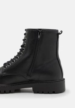 Pier One Unisex - Bottines À Lacets - Black -Pier One Boutique b6e1d2290a1b40bf8ff56f0d87171c47