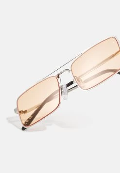 Pier One Unisex - Lunettes De Soleil - Silver-Coloured, Orange -Pier One Boutique c3e0b08b50694894a004abe5f6d7d7b9