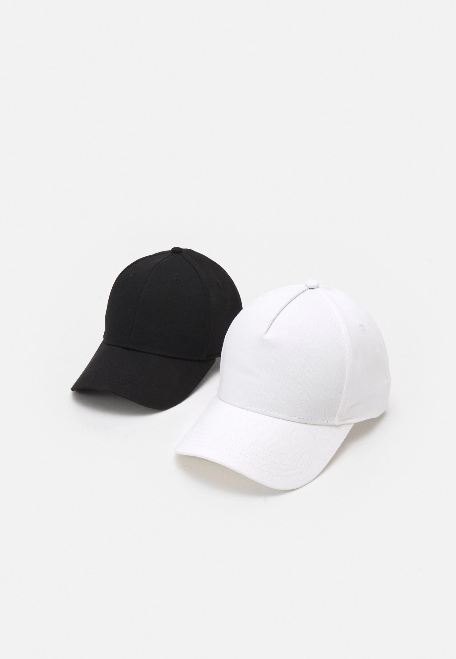 Pier One Unisex 2 Pack - Casquette - Black/White 3 Pier One Unisex 2 Pack - Casquette - Black/White