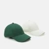 Pier One Unisex 2 Pack - Casquette - Green/Off White -Pier One Boutique dc65a133b29b44b0b489ea3a78f3a08f