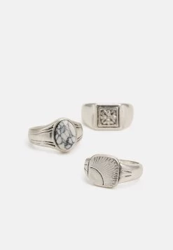 Pier One 3 Pack - Bague - Silver-Coloured 7 Pier One 3 Pack - Bague - Silver-Coloured -Pier One Boutique dcde83db6e3345368c91f38ea1afbe88