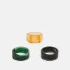 Pier One 3 Pack - Bague - Black/Green/Orange -Pier One Boutique e0e17c68eb394d738bc8f7b1176a270e