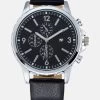 Pier One Montre - Black/Silver-Coloured -Pier One Boutique e82b9088d16947b1aec20bc8526455b7