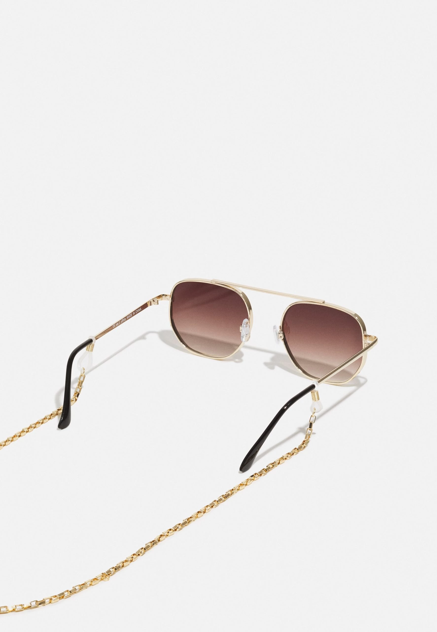 Pier One With Chain Set Unisex - Lunettes De Soleil - Brown 4 Pier One With Chain Set Unisex - Lunettes De Soleil - Brown – Image 2