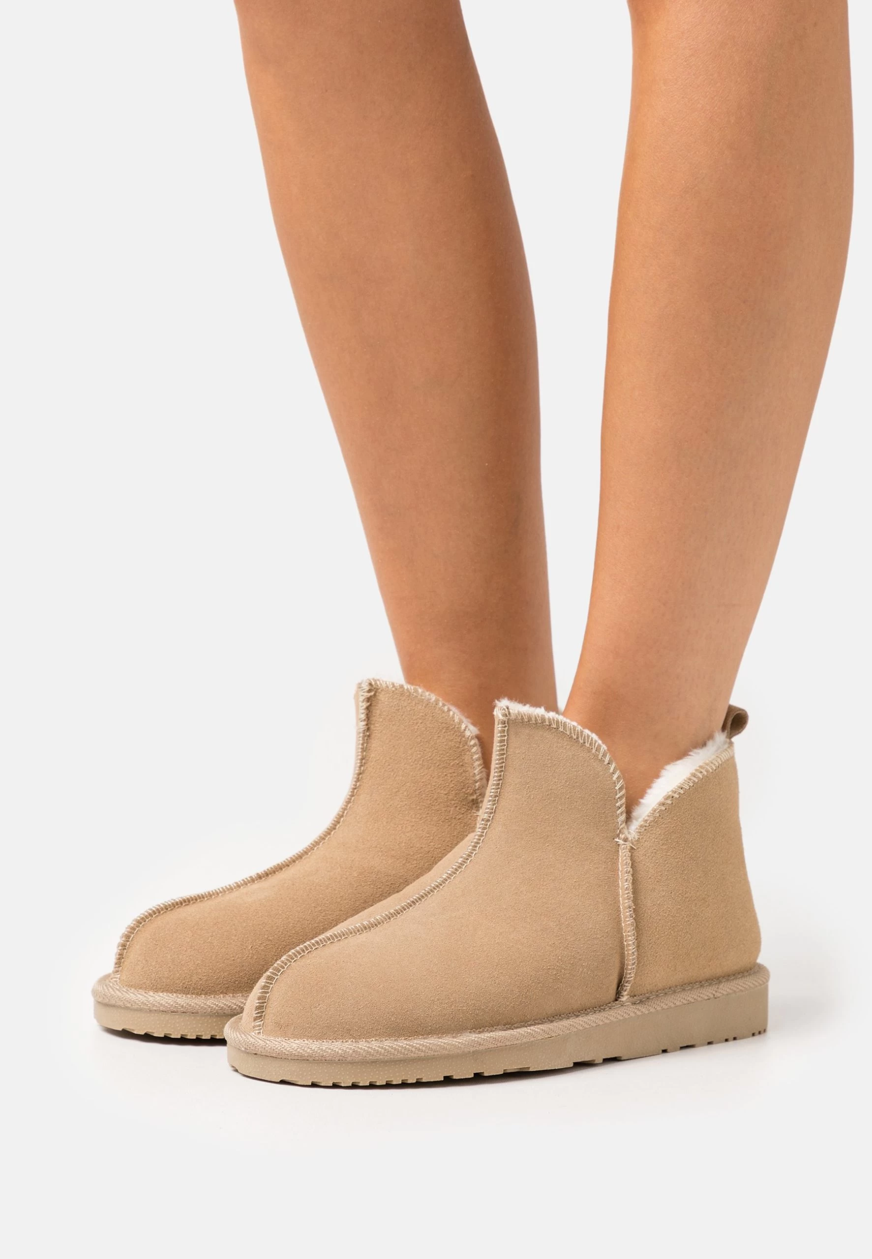 Pier One Leather - Chaussons - Beige 3 Pier One Leather - Chaussons - Beige