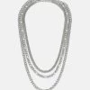 Pier One 3 Pack Unisex - Collier - Silver-Coloured -Pier One Boutique f1ddeb3a5869428fbd923d8cf6456873