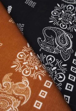 Pier One 2 Pack Unisex - Foulard - Black/Cognac -Pier One Boutique f287e6fd911845ac8677340168080f59